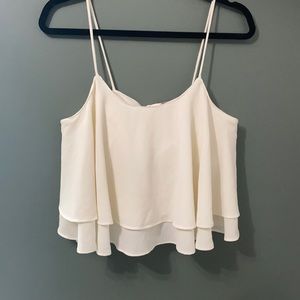 Off White free people crop tank size M
